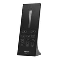 black vertical remote control