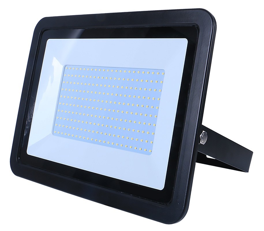 View 150w LED Floodlight in Black Finish Cool White information