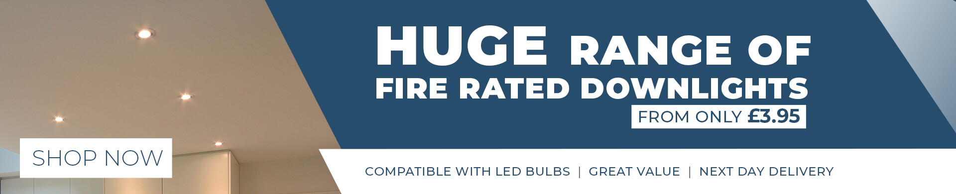 Fire Rated Downlights From Only £3.95
