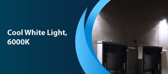 200w LED flood light with photocell - Cool White Light, 6000K