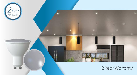 5w GU10 bulb - 2 Year Warranty
