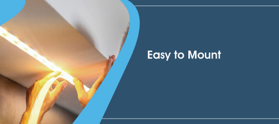 5w Natural White LED Strip - Easy to Mount
