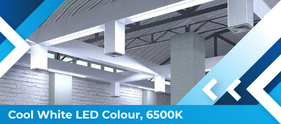 6ft cool white LED batten - Cool White LED Colour, 6500K