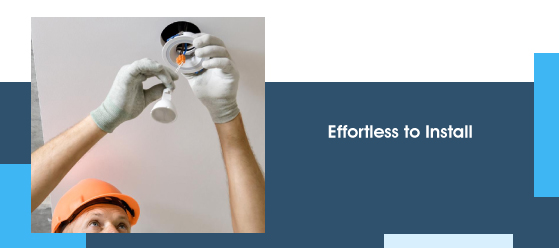 8w CCT White Downlight - Effortless to Install