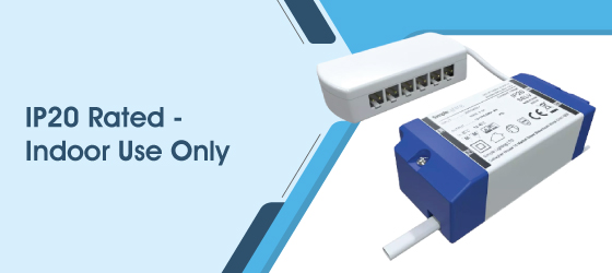 8w LED Driver - IP20 Rated - Indoor Use Only