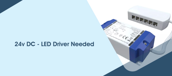 COB LED Strip 4000K - 24v DC - LED Driver Needed