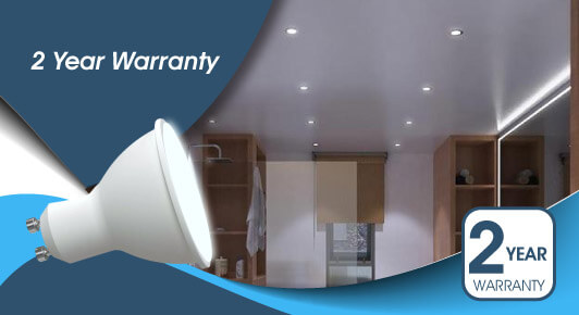 Dimmable GU10 Bulb - 2-year warranty