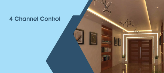 LED Controller Module for Touch Wall Panel - 4 Channel Control
