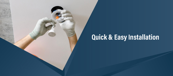 Pack of 25 Chrome CCT Downlights - Quick & Easy Installation