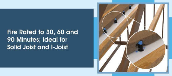 Pack of 50 6w Satin Nickel LED Downlights - Fire Rated to 30, 60 and 90 Minutes; Ideal for Solid Joist and I-Joist