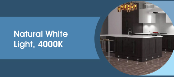 Pack of 8 LED Plinth Lights, 0.6w - Natural White Light, 4000K