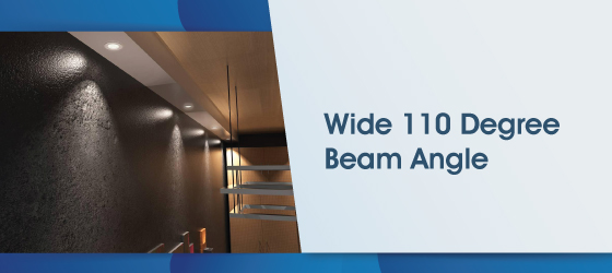 Pack of Ten 7.5w GU10 Bulbs - Wide 110 Degree Beam Angle