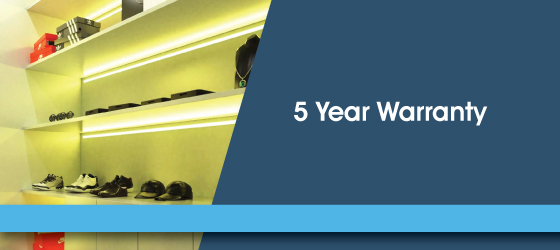 Plaster In LED Profile - 5 Year Warranty
