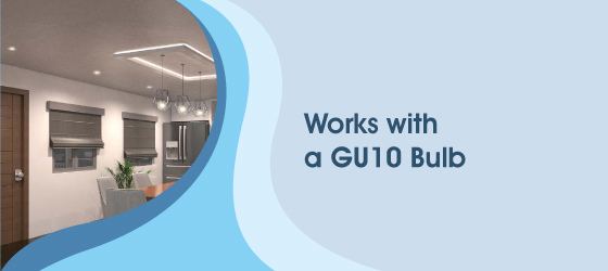 Tilt Fire-rated Polished Brass LED Downlight - Works with a GU10 Bulb
