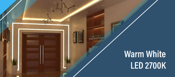 Warm white LED strip - Warm White LED - 2700K