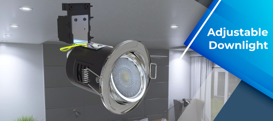 fire-rated adjustable downlight - Adjustable Downlight