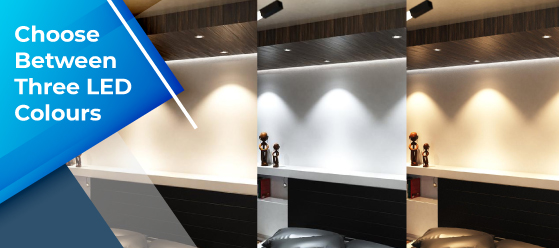 fire-rated adjustable downlight - Choose Between Three LED Colours