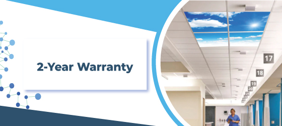 sky LED panels - 2-Year Warranty